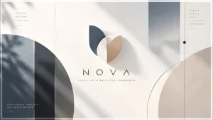 Minimalist Geometric Logo Reveal – After Effects Template