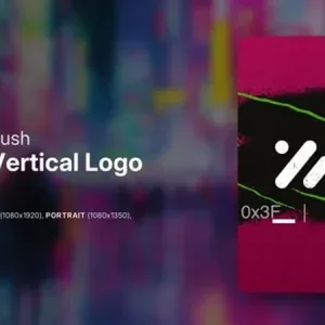 Rush Vertical Logo After Effects Template Rush Vertical Logo After Effects Template