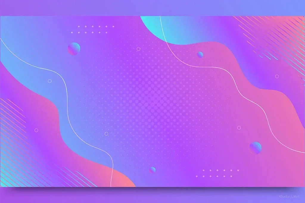 Geometric Gradient Abstract Background