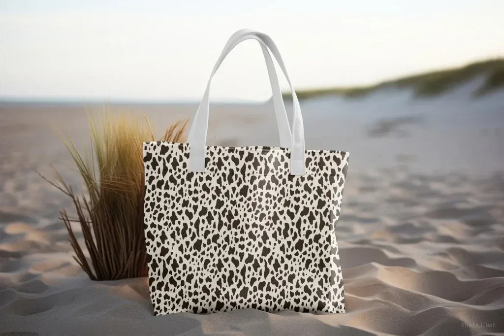 Abstract Animal Skin Spots Pattern