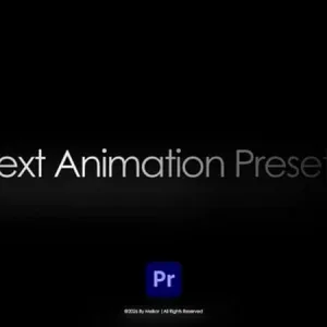 Minimalist Text Animation Presets Premiere Pro Template Minimalist Text Animation Presets Premiere Pro Template