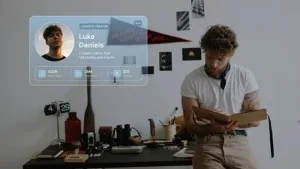 Glassmorphism Animated Profile After Effects Template Glassmorphism Animated Profile After Effects Template