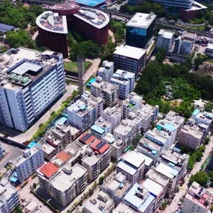 Aerial Urban Cityscape and Modern Stock Footage Aerial Urban Cityscape and Modern Stock Footage