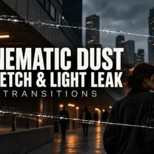 Cinematic Dust Stretch Light Leak After Effects Template Cinematic Dust Stretch Light Leak After Effects Template