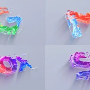 3D Liquid Glossy Logo Reveal After Effects Template 3D Liquid Glossy Logo Reveal After Effects Template