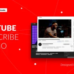 YouTube Subscribe Notification UI Premiere Pro Template YouTube Subscribe Notification UI Premiere Pro Template