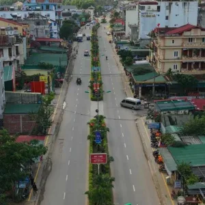 Aerial Urban Traffic Near Mountains Stock Footage Aerial Urban Traffic Near Mountains Stock Footage