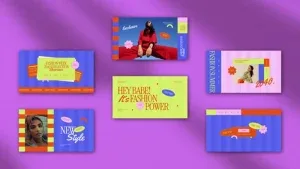 Colorful Editorial Opener After Effects Template Colorful Editorial Opener After Effects Template