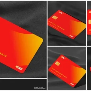 3D Credit Card on Silk Background After Effects Template 3D Credit Card on Silk Background After Effects Template