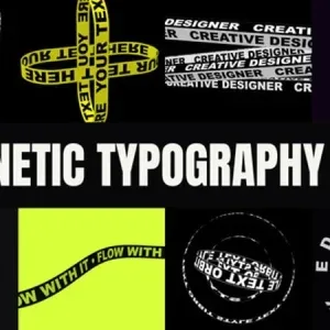 3D Kinetic Typography Animations After Effects Template 3D Kinetic Typography Animations After Effects Template