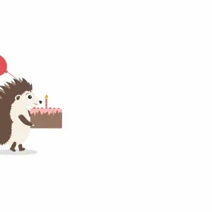 Animated Hedgehog Birthday Cake Trip Stock Footage Animated Hedgehog Birthday Cake Trip Stock Footage