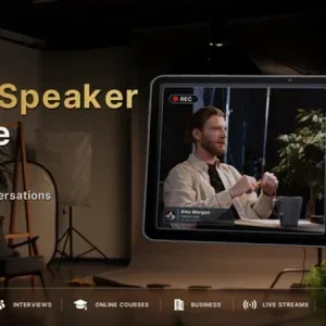 Multi-Speaker Broadcast Layout After Effects Template Multi-Speaker Broadcast Layout After Effects Template