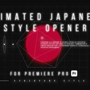 Cyberpunk Sci-Fi HUD Opener Premiere Pro Template Cyberpunk Sci-Fi HUD Opener Premiere Pro Template