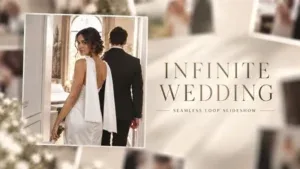 3D Wedding Photo Gallery After Effects Template