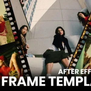 35mm Film Frame Overlays After Effects Template 35mm Film Frame Overlays After Effects Template