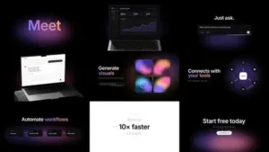 SaaS AI App 3D Device Promo After Effects Template