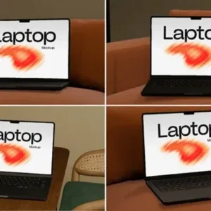 Realistic Laptop Living Room After Effects Template Realistic Laptop Living Room After Effects Template