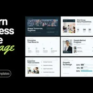Modern Business Profile Package After Effects Template Modern Business Profile Package After Effects Template