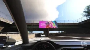 Roadside Billboard Advertising After Effects Template