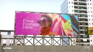 Urban Billboard 3D City Display After Effects Template Urban Billboard 3D City Display After Effects Template