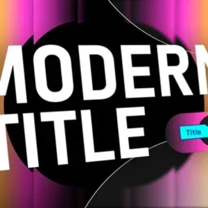 Kinetic Typography Geometric Neon After Effects Template Kinetic Typography Geometric Neon After Effects Template