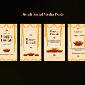 Diwali Social Media Stories After Effects Template Diwali Social Media Stories After Effects Template